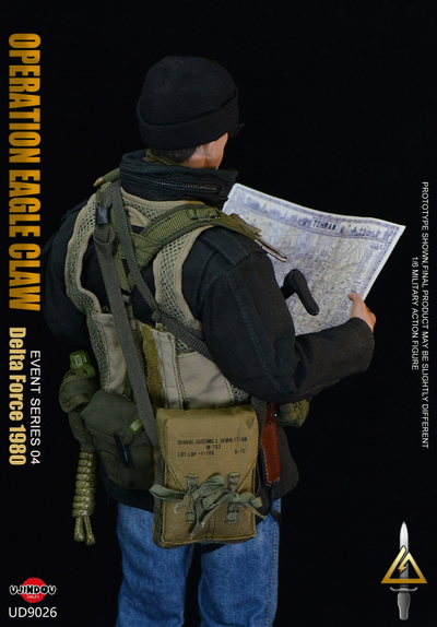 Боец отряда "Дельта", операция "Орлиный коготь" 1980 г - Коллекционная ФИГУРКА 1/6 scale U.S. ARMY DELTA FORCE 1980 OPERATION EAGLE CLAW (UD9026) - UJINDOU