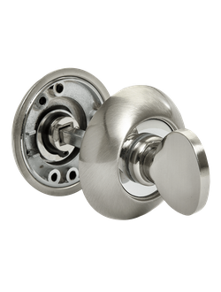 Завертка сантехническая Rucetti RAP WC SN/CP Цвет - Белый никель/хром