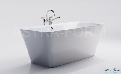 Astra-Form ванна Орион Solid Surface 170/75 см белая матовая