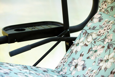 Качели садовые Ольса "Турин Премиум FLOWER" с1204