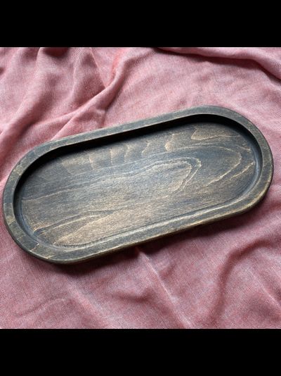 тарелка из бука для закусок