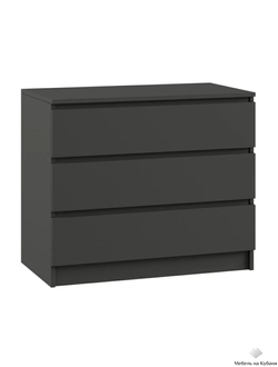 Мадера Комод К3М Графит