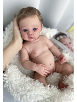 Кукла Реборн мальчик Роберт (силиконовый)