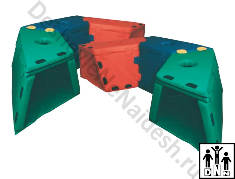 Мягкий модульный Туннель-трансформер