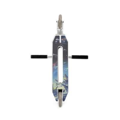 Трюковой самокат Комета Гелиос (серебро)