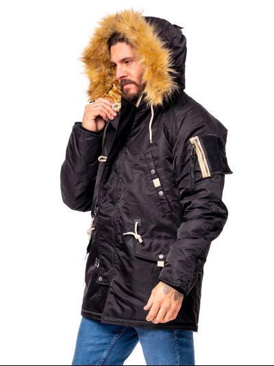 Куртка N3B MILITARY V2 BLACK