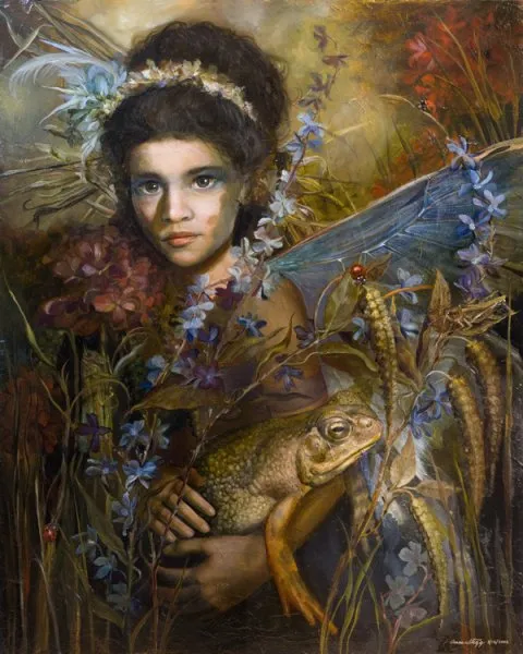 Фея с лягушкой