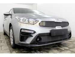 Защита радиатора KIA Cerato 2018- black низ