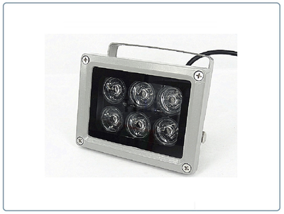 ИК прожектор (840 нм), питание 12 В (дальность подсветки до 45 м.)