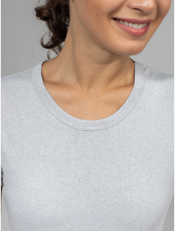 СУБЛ. СЕРЫЙ МЕЛАНЖ ЖЕНСКИЕ размер 44 (XS)