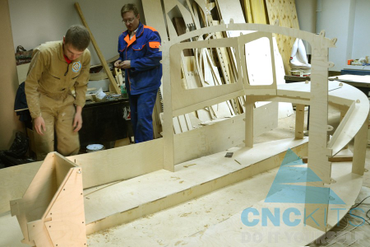 Постройка мини-буксира Фото 26