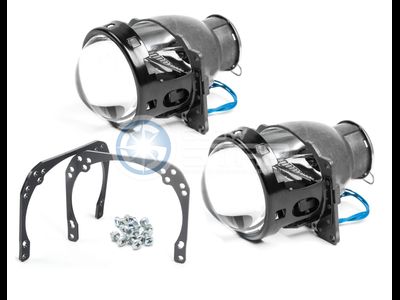 Набор для замены линз в фарах Mercedes CLK W209 (2002-2010г.в.) бигалоген Hella R H7