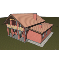 Двухэтажный дом с четырьмя спальнями 182м² (S39)
