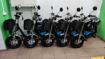 Электровелосипед wenbox monster black x