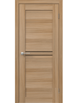 ТУЛЬСКИЕ ДВЕРИ. НЕАПОЛЬ 506. ДУБ ЗОЛОТОЙ/ LACOBEL BLACK