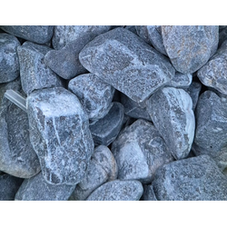 Черный мрамор галтовка, фракция 40-60 мм