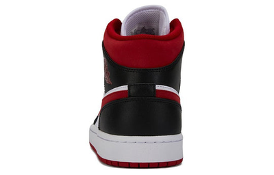 цена на мужские кроссовки Nike Air Jordan 1 Mid 'Black Gym Red' 554724-122