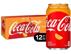 Газированный напиток Coca-Cola Оранж Ванилла 355мл