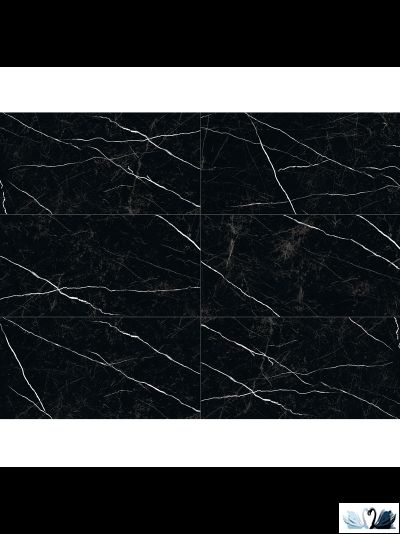 Керамогранит Staro Palacio Nero Marquina 60х120 см глянцевый