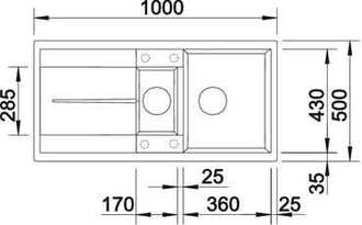 Мойка Blanco Metra 6S, 525926