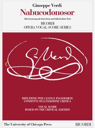 Verdi, Giuseppe Nabucodonosor Klavierauszug (it/dt)