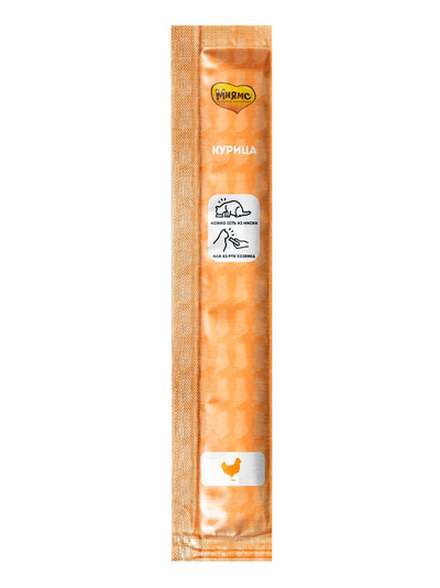 Крем-лакомство с курицей,  4*15 гр