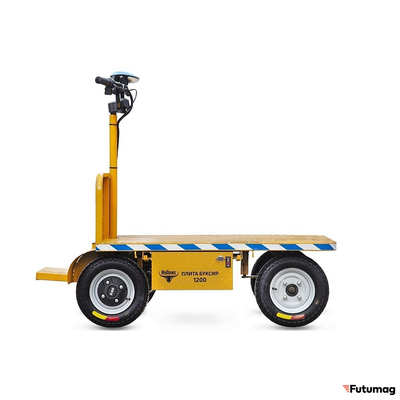 Платформенная тележка электрическая RuTrike ПЛИТА БУКСИР 1200