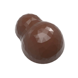 CW12057 Поликарбонатная форма для шоколада Double Bubble Facet Chocolate World, Бельгия