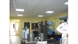 Электромонтажные работы в магазине на ярмарке "Донбасская"