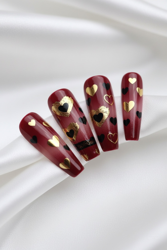 Слайдер-дизайн MilliArt Nails Металл MTL-267