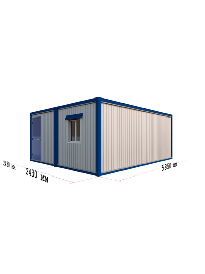 Модульный вагончик (6000х5000)