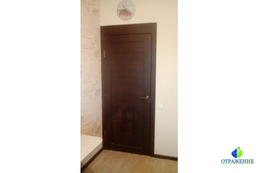 Установлена межкомнатная дверь