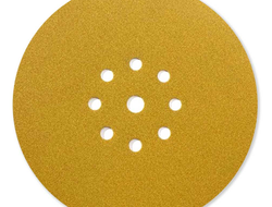 СМиТ Pro шлифовальный диск на липучке; диаметр 225 мм / P40 — 9 отверстий.