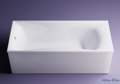Astra-Form ванна Вега Solid Surface 170/70 см белая матовая