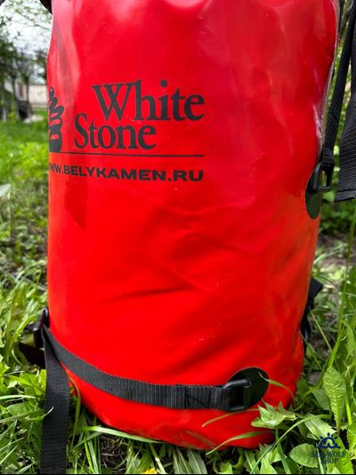ГермоРюкзак 50л White Stone походный жестк. Красный