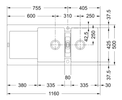 Мойка Franke Maris MRG 621