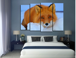 Модульная картина "Лисица"