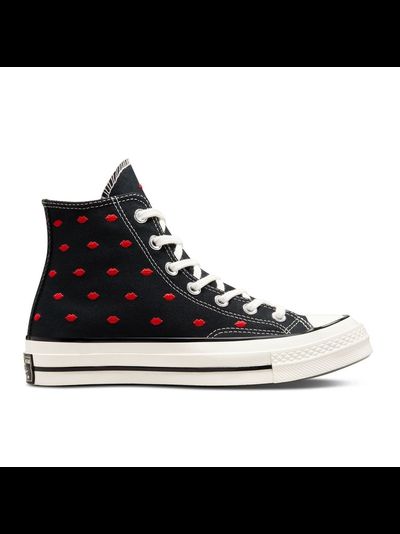 Converse Chuck Taylor Valentines Day черные высокие с губками A01600C