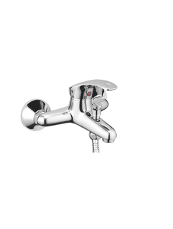 Смеситель для ванны и душа однорычажный, Латунь, Хром, Accoona A6053