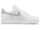 Кроссовки original Nike Womens Air Force 1 '07 ESS White Gold