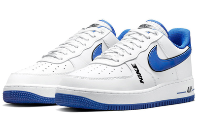 Кроссовки Nike Air Force 1 '07 LV8 White Game Royal оригинал