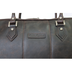 Кожаная дорожная сумка Normanno brown (арт. 4007-02)