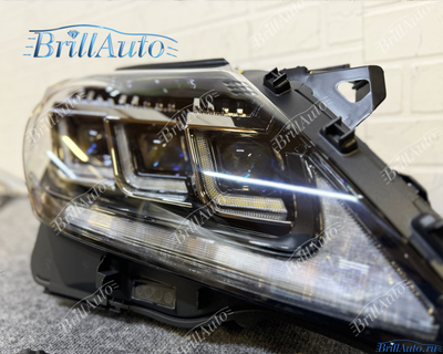 Фары Lexus LX 570 2012-2015 LED 3 линзы стиль 20г.