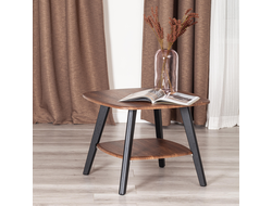 Журнальный стол RIO (РИО) орех кантри/чёрный