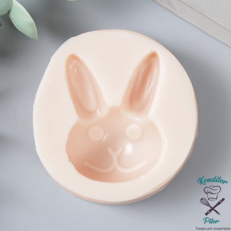 Молд силикон "Кролик" 3,5х4,8 см МИКС