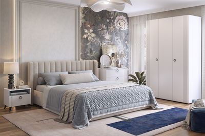 Композиция спальни ЕВА (Мебельсон)