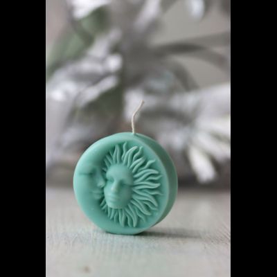 Свеча &quot;Солнце Луна&quot; Бирюза