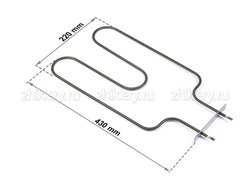ТЭН для духовки для плит Лысьва 1200W, нижний