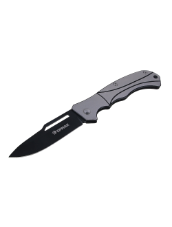 ЕРМАК Нож туристический складной 17 см. толщина лезвия 1,8 мм, нерж. сталь, арт.1, 2 штуки