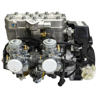 Двигатель (Мотор) в сборе оригинал Polaris 1204994 для снегоходов Polaris Widetrak LX 500, Indy 500 (1989-2014)